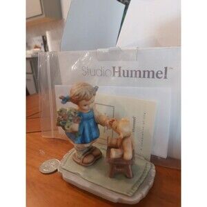 bh 138 goebel hummel made with love bh138 new in box w/coa! made in thailand